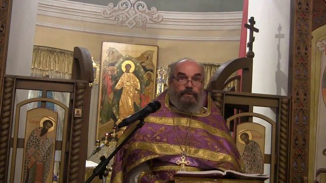 Проповедь на Литургии 13 08 2019 прот. Александр Кузин смотреть онлайн