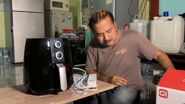 รีวิว หม้อทอดไร้น้ำมัน GI home ขนาด 3.8 ลิตร By AODBANGLEN смотреть онлайн
