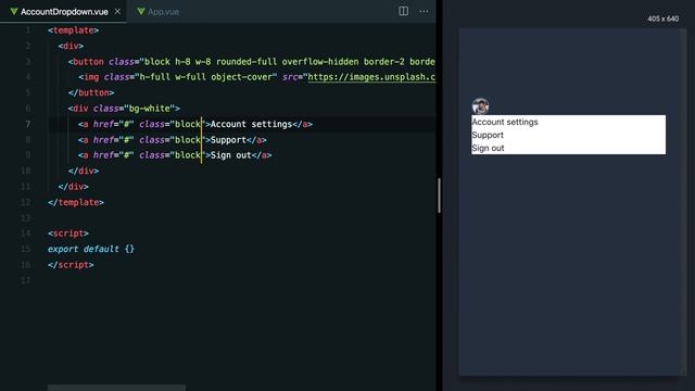 Designing with Tailwind CSS: Styling a Dropdown Menu смотреть онлайн