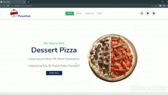 TCR Innovation - Frontend Web Development - PizzaHub Website смотреть онлайн