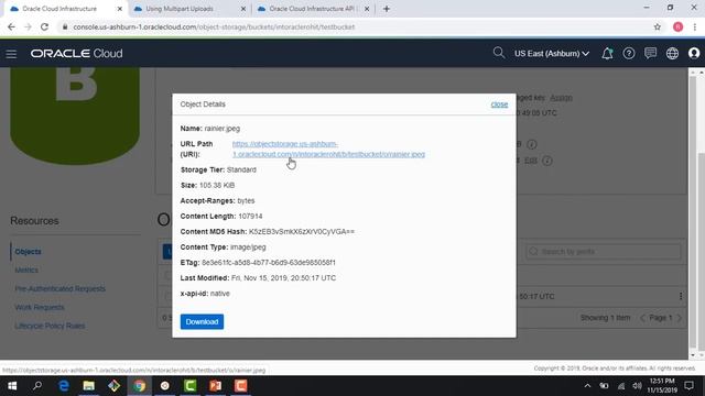 Object Storage Level 100 - Part 2 - OCI Object Storage service demo смотреть онлайн