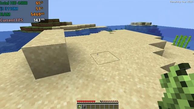 Minecraft (Java Edition) | Intel HD 4000 | High Graphics Settings | Gameplay Benchmark PC | смотреть онлайн