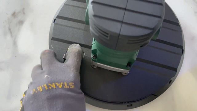 Parkside 225mm sander unboxing (PWDS 920 B2) смотреть онлайн