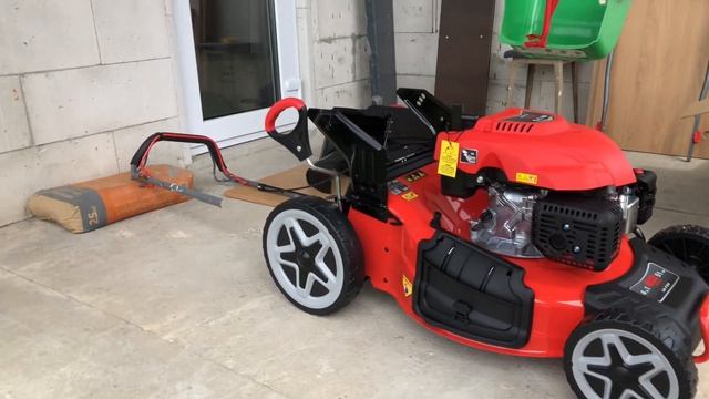 Обзор на бензиновую газонокосилку Eco LG-734. #бензиновая газонокосилка смотреть онлайн