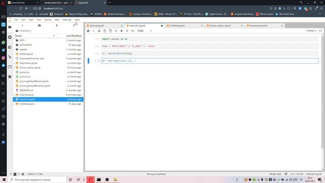 Alessandro Arena - Come leggere i file Excel in Python смотреть онлайн