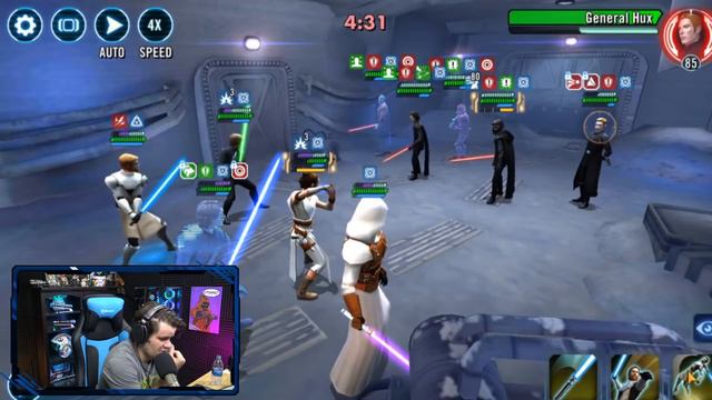 Jedi Knight Luke Relic 7 FIRST LOOK FOOTAGE | Star Wars: Galaxy of Heroes смотреть онлайн