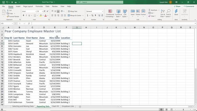 Top 5 tips and Tricks in Excel смотреть онлайн
