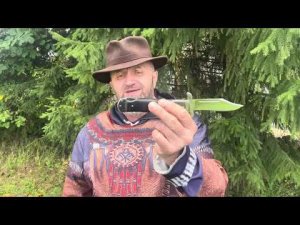 Складной нож Боуи Ковбой Барлоу