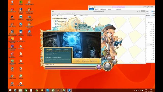 Como abrir 2 Aura Kingdom смотреть онлайн