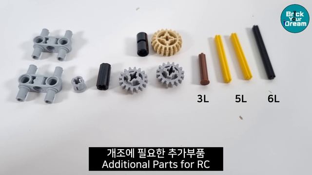 [RC Tutorial] LEGO Ferrari motorized 42143 레고 테크닉 페라리 rc개조 смотреть онлайн