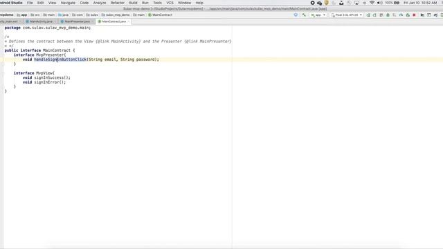Android MVP Demo смотреть онлайн