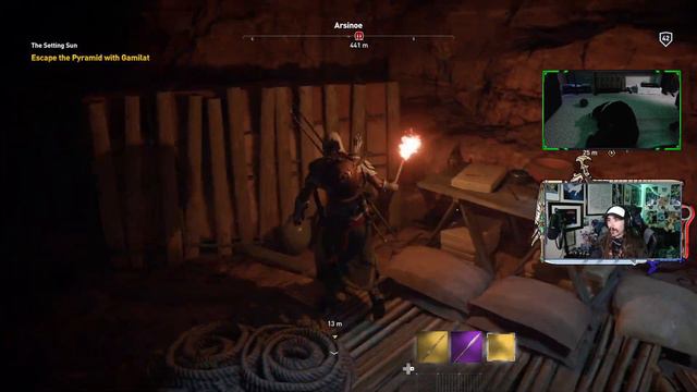 The Setting Sun - Part 73 [Nightmare] -🏺Assassin's Creed Origins The Hidden Ones [PC] смотреть онлайн