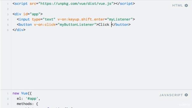 Vuejs 2 - Modifier keys - 016 смотреть онлайн