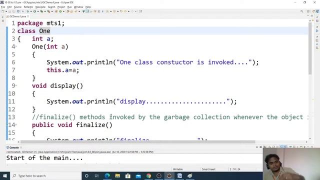 43. Core Java @ Free in Telugu, Explicit Invocation of Garbage Collector смотреть онлайн
