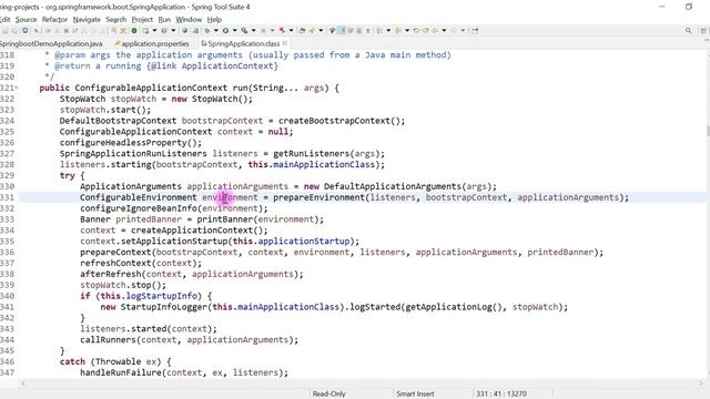 Spring Boot Tutorial for Beginners #8 - Spring Boot App Execution Process - Practical смотреть онлайн