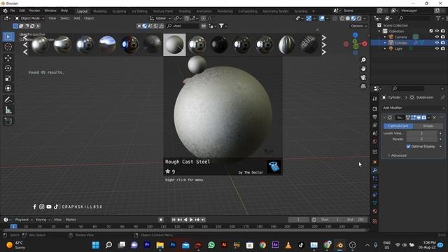 Tutorial | Street Light in Blender | Graph Skill смотреть онлайн