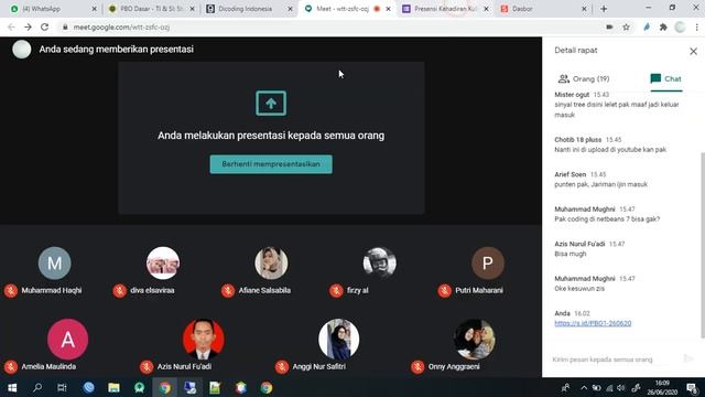 Contoh Penggunaan String dan Pemilihan If Else смотреть онлайн