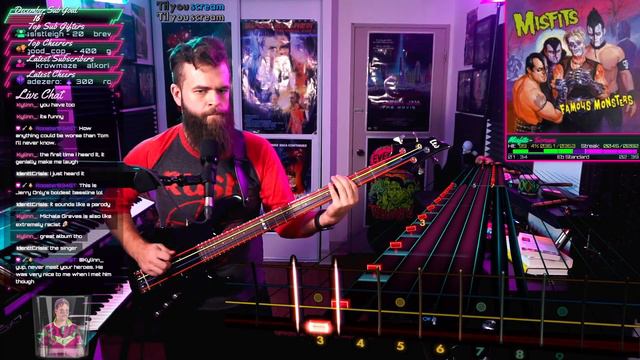 Misfits - Scream | BASS Tabs & Cover (Rocksmith) смотреть онлайн