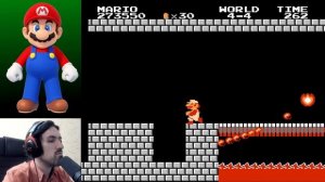 Некрос прошёл Марио без урона и без смертей на Денди - Super Mario Bros No Death No Damage