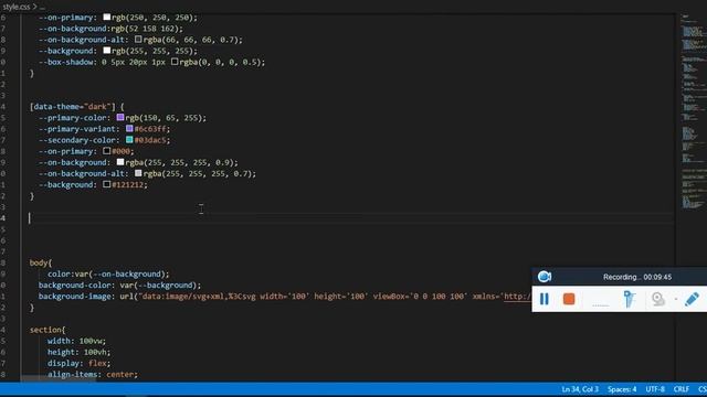 46th Js project - Darkmode with LocalStorage Source Code смотреть онлайн