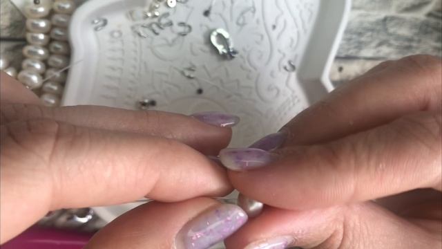 Как собрать бусы из жемчуга своими руками смотреть онлайн