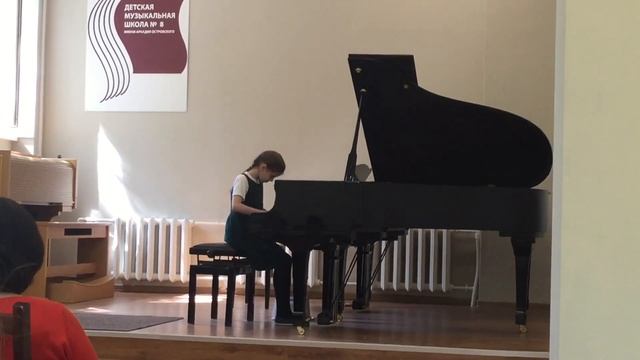 И. С. Бах Куранта из французской сюиты до минор