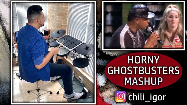 Hornbusters / Ghostbusters & Horny'98 MASHUP / Охотники за приведениями /МЭШАП/ Электронные барабан смотреть онлайн