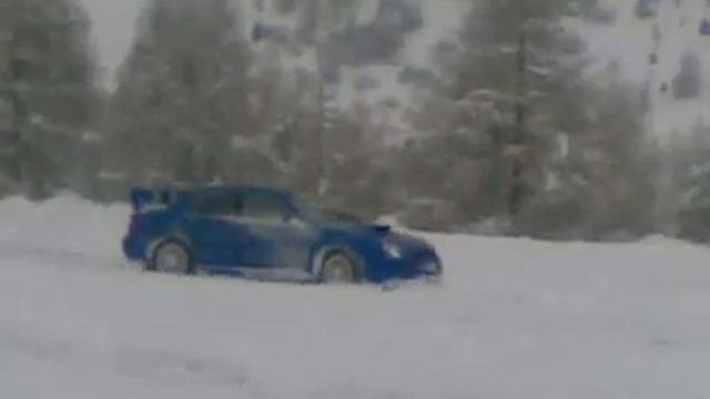 Subaru Snow drift Wrx Sti 2.5L смотреть онлайн
