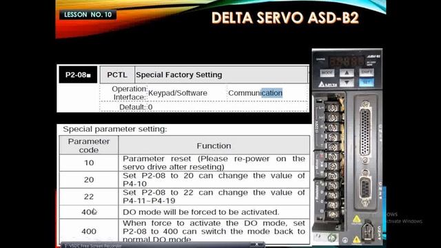 DELTA ASDA-B2 PARAMETER RESET | DELTA ASDA-B2 INITIALIZE PARAMETER | DELTA SERVO B2 FACTORY RESET смотреть онлайн