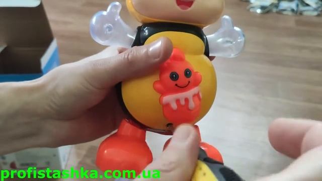 Пчелка музыкальная. Развивающая музыкальная игрушка со светом танцует смотреть онлайн