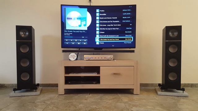 KEF Q700 vs ELAC FS 207.2 test 1 смотреть онлайн
