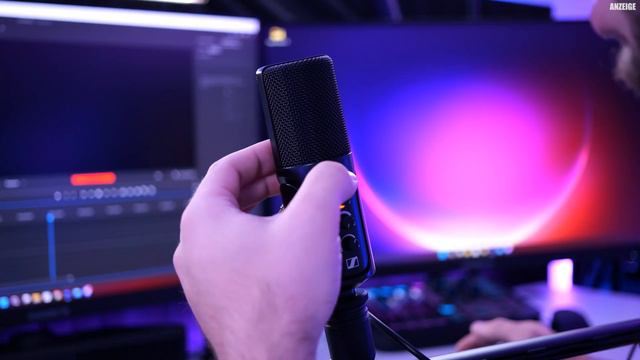 USB Mikrofon mit Studio Qualität 🤩 Das Sennheiser Profile USB Mikrofon смотреть онлайн