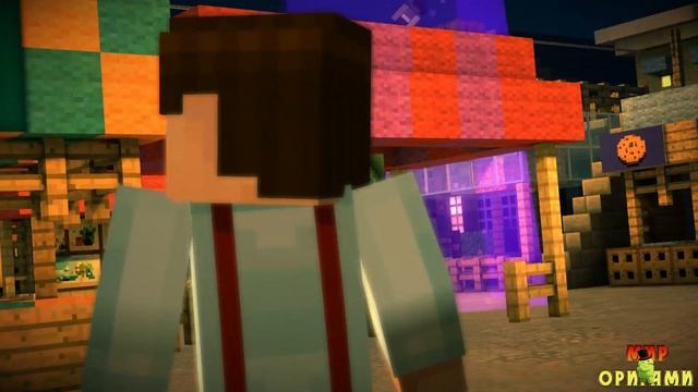 Прохождение игры Minecraft: Story Mode (PC) #4 (Иссушающая Буря Атакует!)