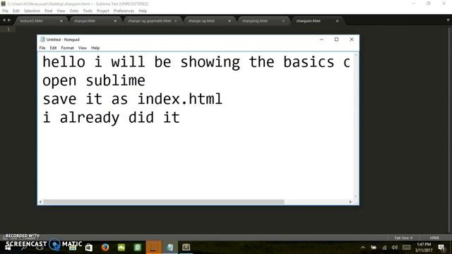 Basics of sublime text 3 смотреть онлайн