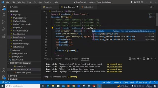 React Live Classes Part 16 | By Sriyansh IT, Hyderabad, @9866610450 смотреть онлайн