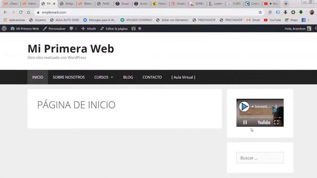 ? Cómo Insertar un Video en WordPress ✅ Subir Video 【VIDEO 32】 смотреть онлайн