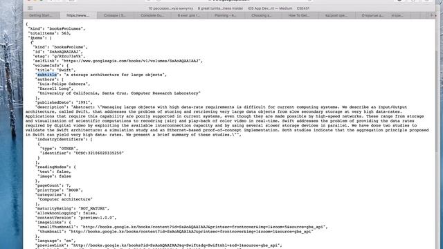 6 Google Books converting NSData to JSON смотреть онлайн