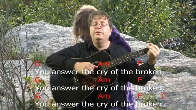 Learn to Play - "Cry of the Broken" - Guitar Chords - Keys = C Major and A Major смотреть онлайн