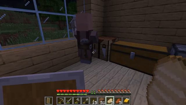 Добыча полезных ископаемых. Выживания в ванильном Minecraft #2 смотреть онлайн