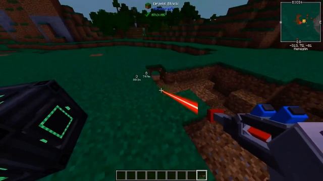 Обзор мода Mining Gadgets на Minecraft 1.15.2 смотреть онлайн