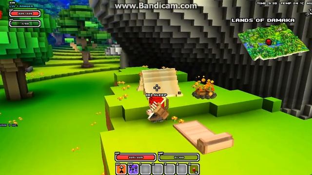 Начало игры Cube World #1 (Шалаш) смотреть онлайн