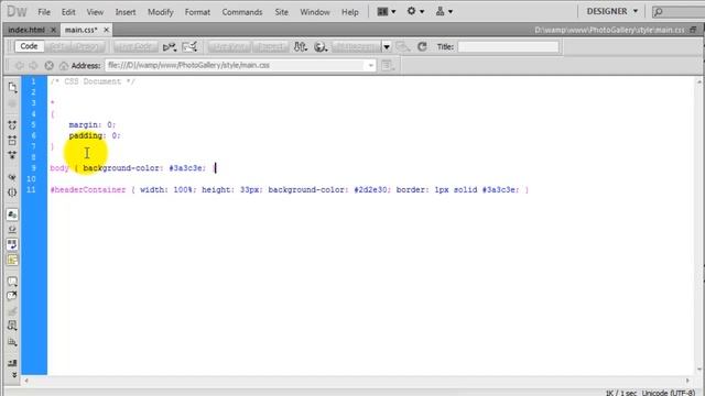 Photo Gallery #5: Setting up the HTML & CSS смотреть онлайн