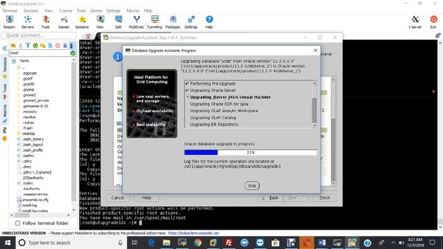 Upgrading from oracle version 11.2.0.1 to 11.2.0.4 смотреть онлайн