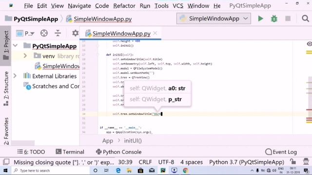 PyQt5 Tutorial 9 - PyQt5 Directory View смотреть онлайн