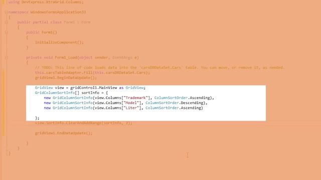 WinForms Data Grid Group & Sort by Multiple Columns смотреть онлайн