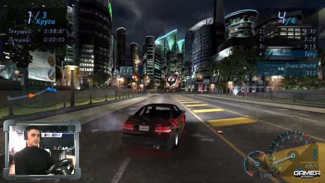 ПРОХОЖДЕНИЕ NEED FOR SPEED UNDERGROUND /НА РУЛЕ/С ВЕБКОЙ/ 4K / 60 FPS / ЧАСТЬ 3: ПО НОВЫМ ТРАССАМ смотреть онлайн