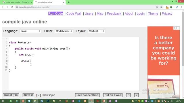 Flow Chart with Practical in Tamil | NVQ Level 5 | Online Java Compiler | PART -2 смотреть онлайн