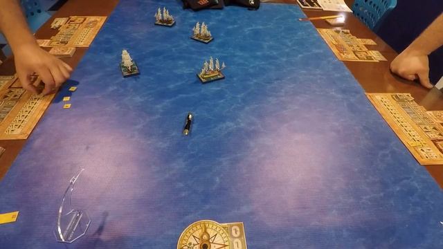 Sails of Glory Battle Report Battle of Trafalgar смотреть онлайн