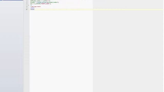 TD V2 PHP Dynamic Number Insertion смотреть онлайн