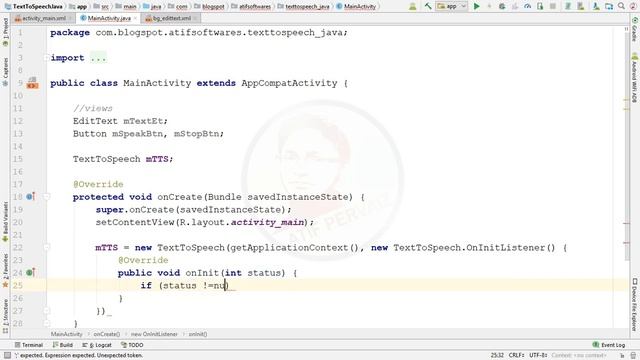 Text To Speech - Android Studio - Java смотреть онлайн
